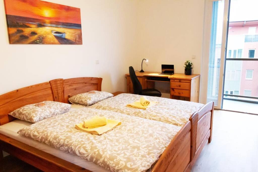 New, Quiet Flat Next To U1, Vic, Shopping Mall,... Vienna Exterior photo
